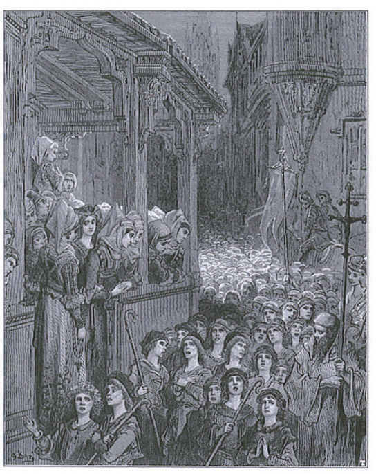 The Children's Crusade as envisioned by Gustav Dore