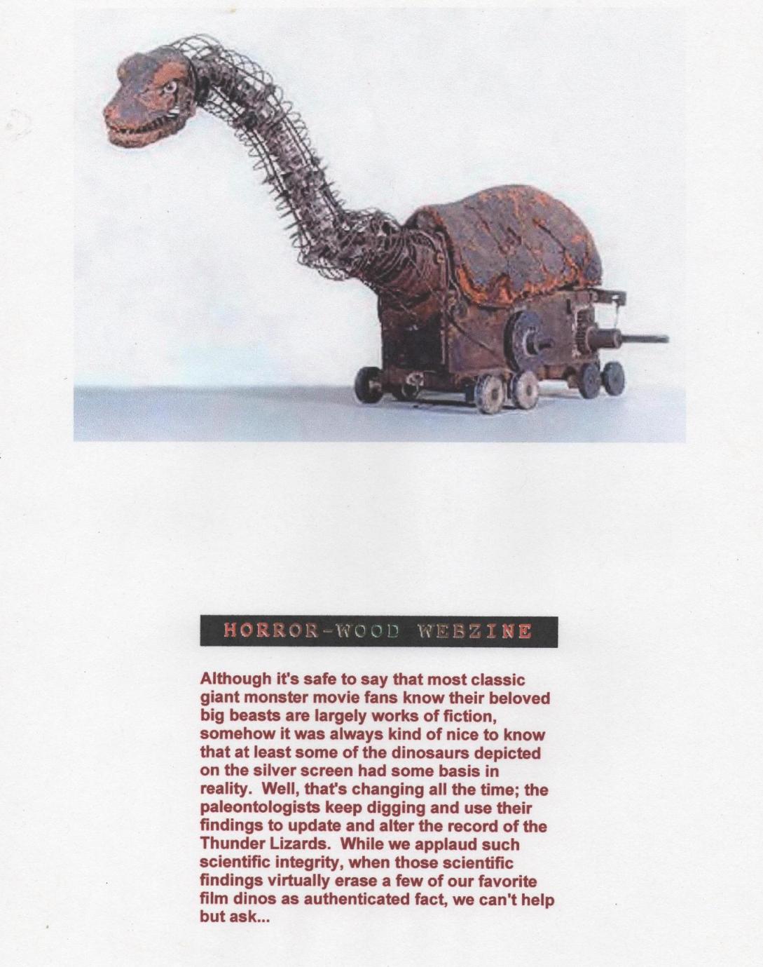 Brontosaur